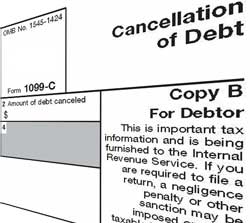 Cancellation of debt